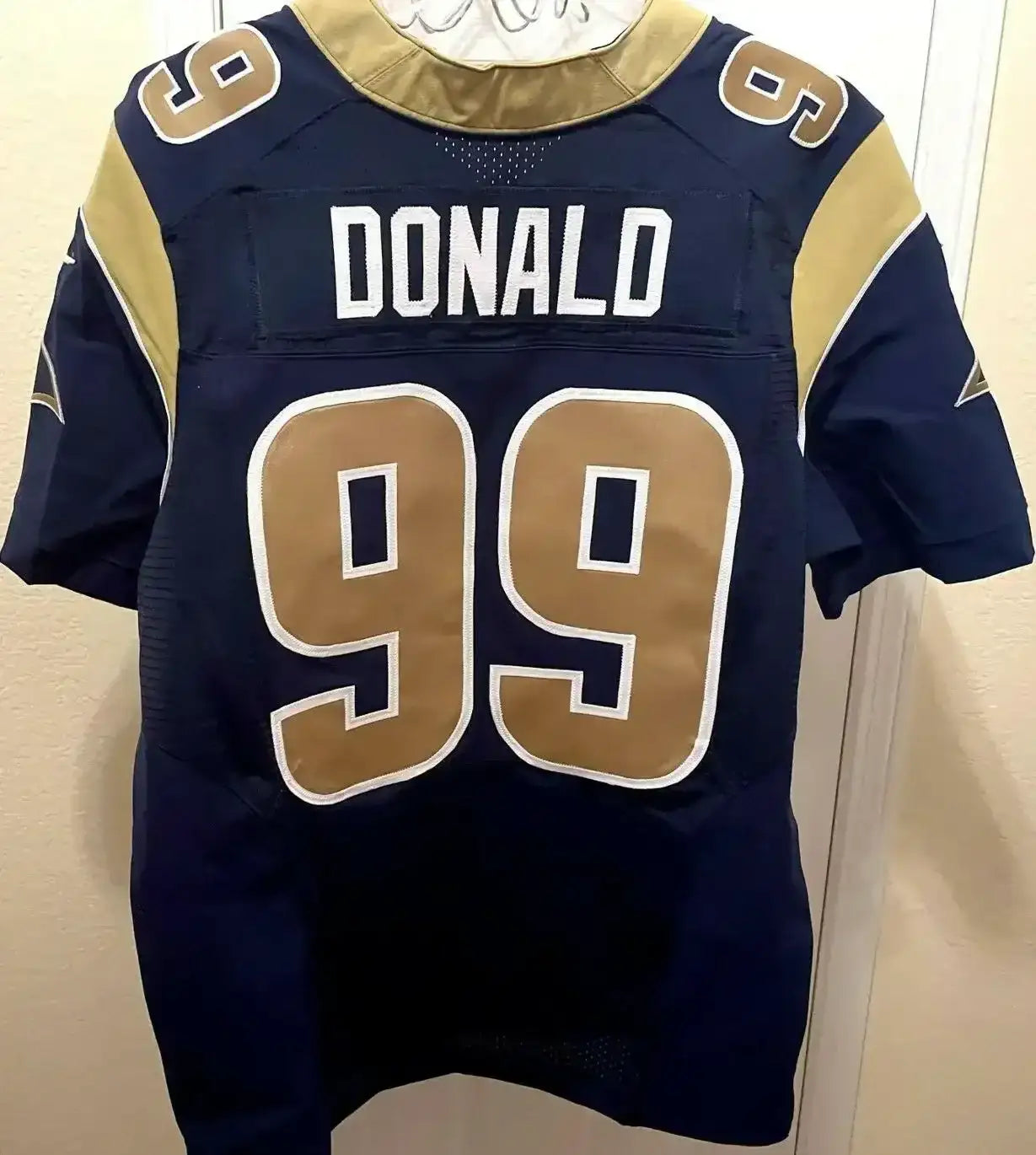 Aaron Donald Los Angeles Rams 2016 Nike Elite Navy Blue Jersey