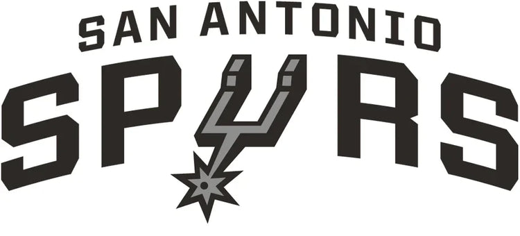 San Antonio Spurs basketball team logo with stylized spur graphic