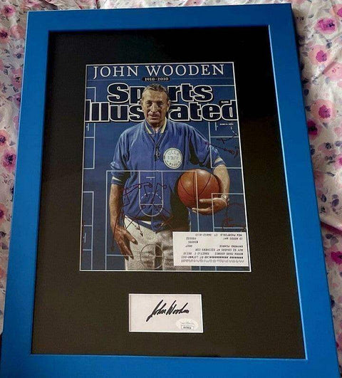 John Wooden Autographs