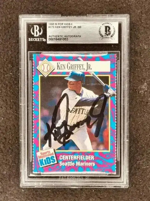 Ken Griffey Jr. Autographs - AutographsForSale.com