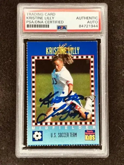 Kristine Lilly Autographs - AutographsForSale.com