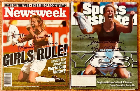 Brandi Chastain Autographs - AutographsForSale.com