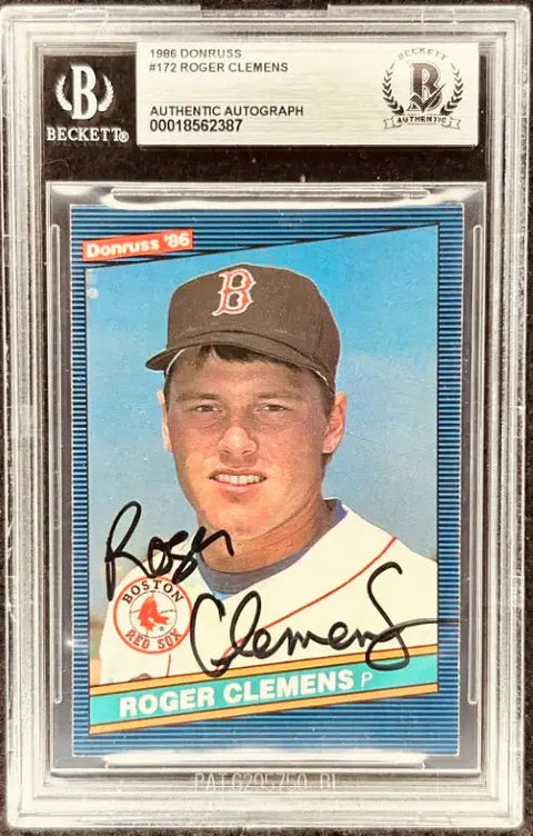Roger Clemens Autographs