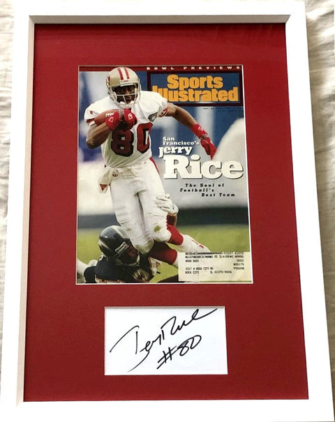 Jerry Rice Autographs