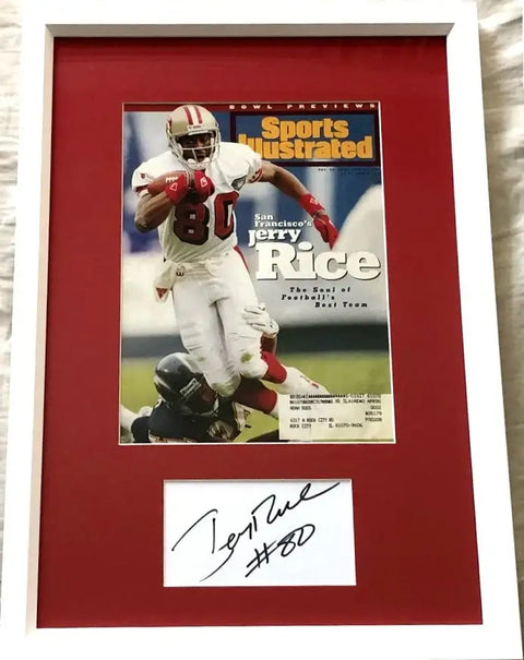 Jerry Rice Autographs - AutographsForSale.com