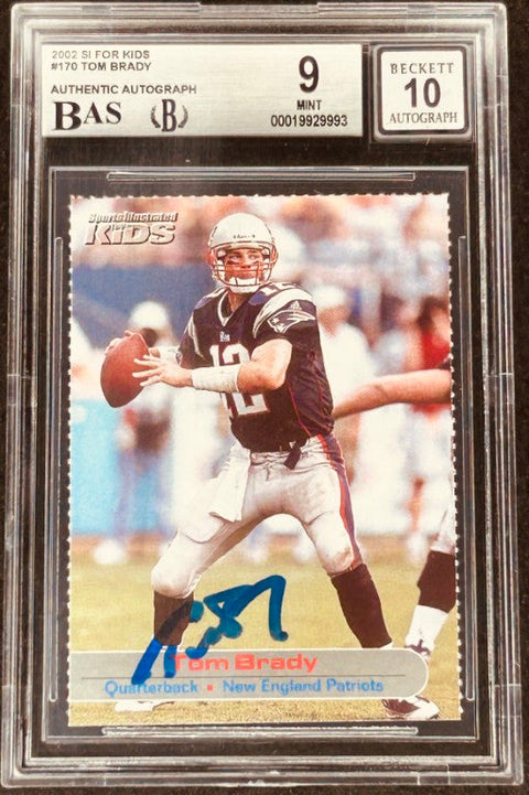 Mia Hamm autographed 1992 soccer trading card, Beckett graded, U.S. soccer memorabilia