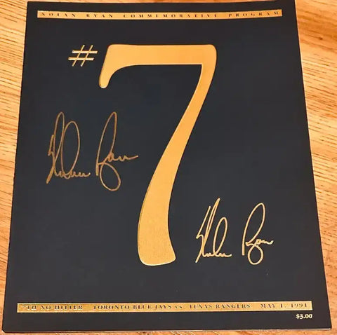 Nolan Ryan Autographs