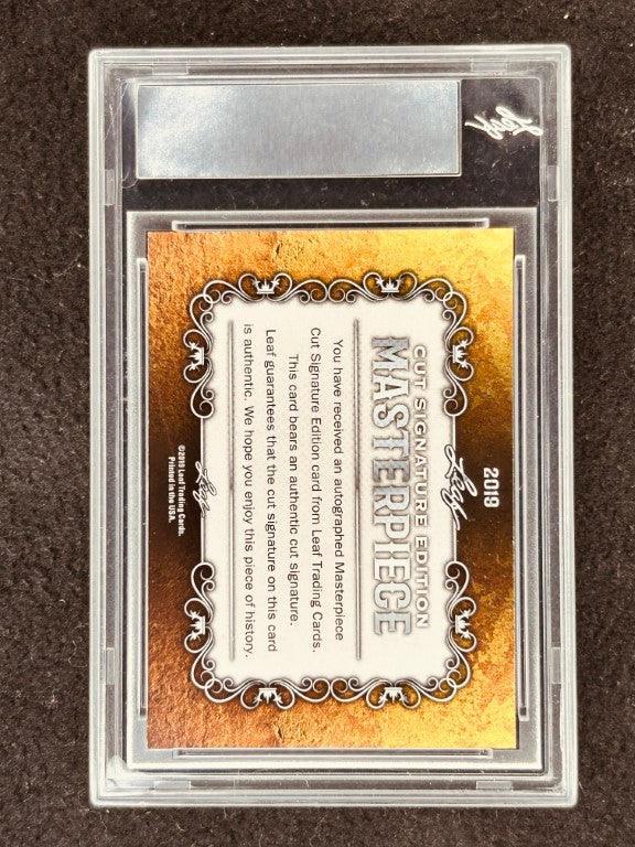 Doug Ford 2019 Leaf Masterpiece Cut Signature certified autograph card 1/1 1957 Masters - AutographsForSale.com