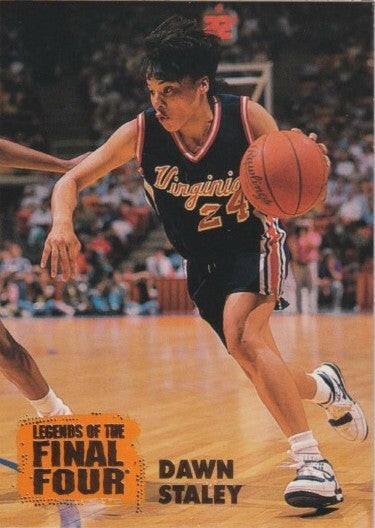 Dawn Staley Virginia Cavaliers 1996 Classic Legends of Final 4 card - AutographsForSale.com