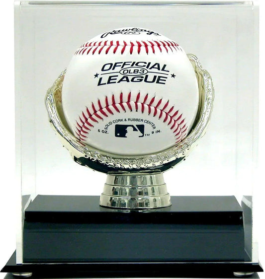 Baseball Gold Glove Acrylic Display Case New - AutographsForSale.com