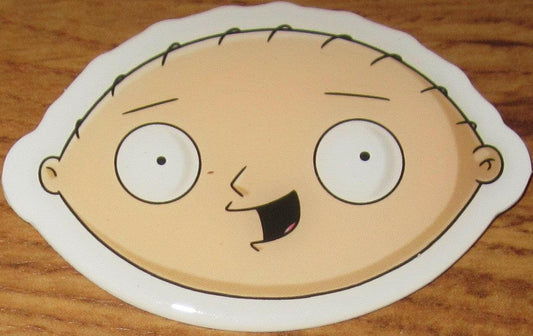 Family Guy 2013 SDCC promo Stewie Button Pin - AutographsForSale.com
