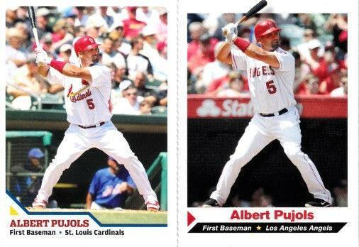 Albert Pujols 2009 Cardinals & 2012 Angels Sports Illustrated for Kids cards - AutographsForSale.com