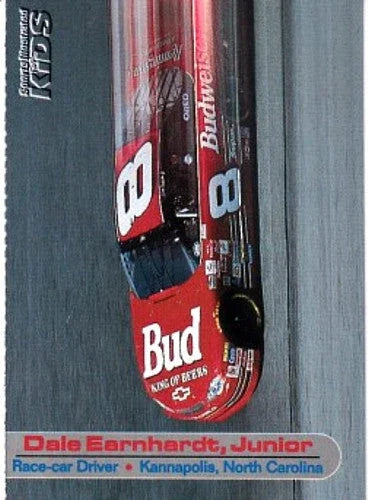 Dale Earnhardt Jr. 2002 Sports Illustrated for Kids racing card - AutographsForSale.com