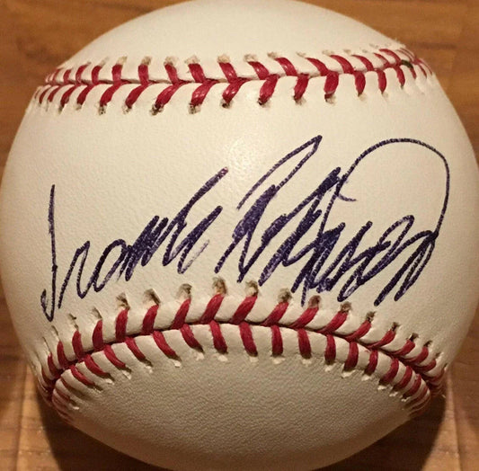 Frank Robinson signed Washington Nationals 2005 Inaugural Season MLB baseball JSA - AutographsForSale.com