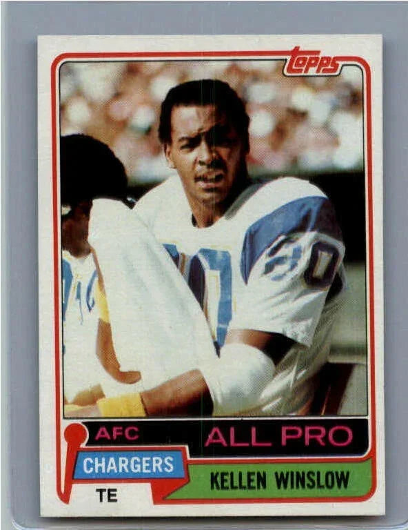Kellen Winslow San Diego Chargers 1981 Topps Rookie Card - AutographsForSale.com
