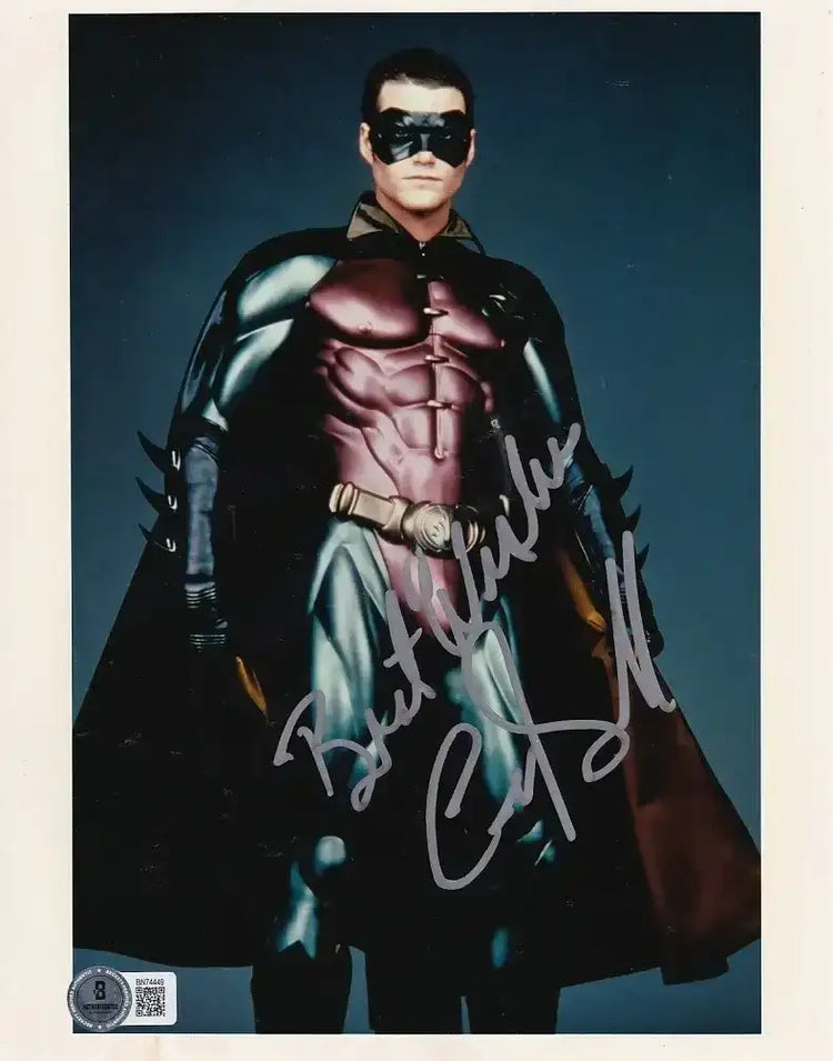 Chris O'Donnell autographed Batman Forever movie 8x10 photo inscribed Best Wishes (BAS) - AutographsForSale.com