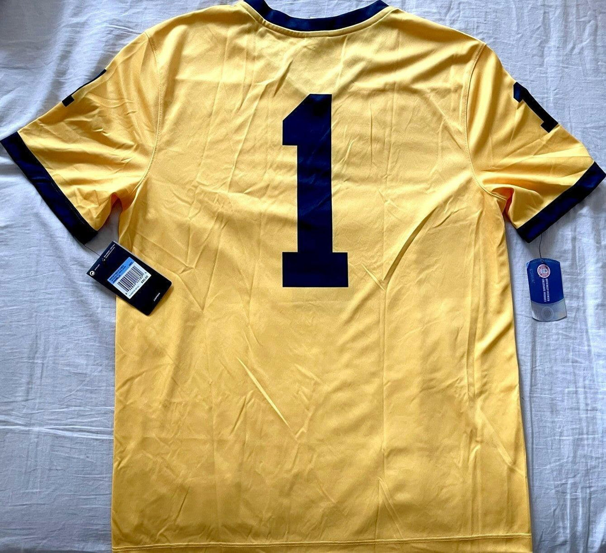 Andrel Anthony Ambry Thomas Michigan Wolverines Nike replica jersey - AutographsForSale.com