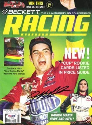 Jeff Gordon autographed 2006 Beckett Racing magazine PSA/DNA - AutographsForSale.com
