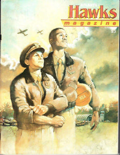 Dominique Wilkins 2 vintage Hawks 1987 & 1988 programs - AutographsForSale.com