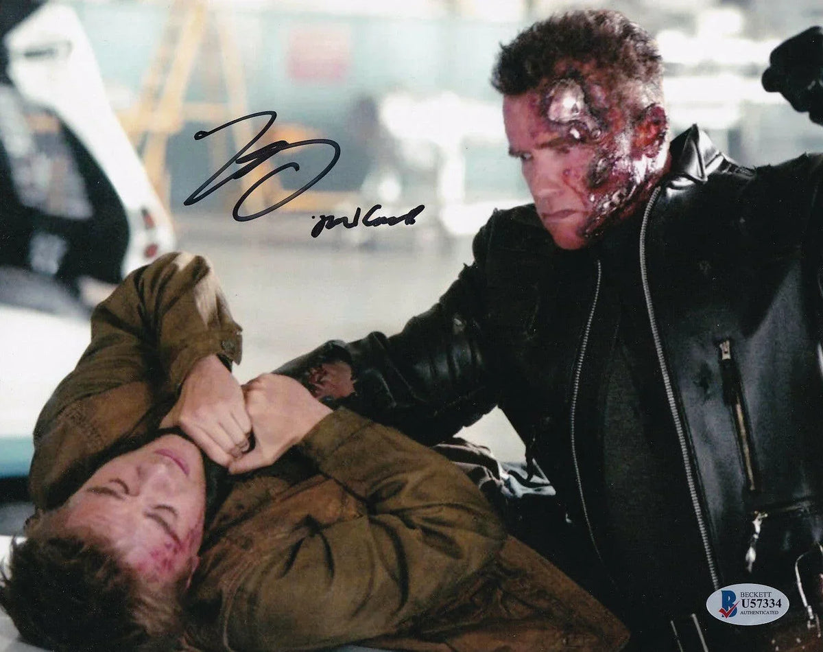 Nick Stahl signed Terminator 3 8x10 movie photo with John Connor BAS - AutographsForSale.com
