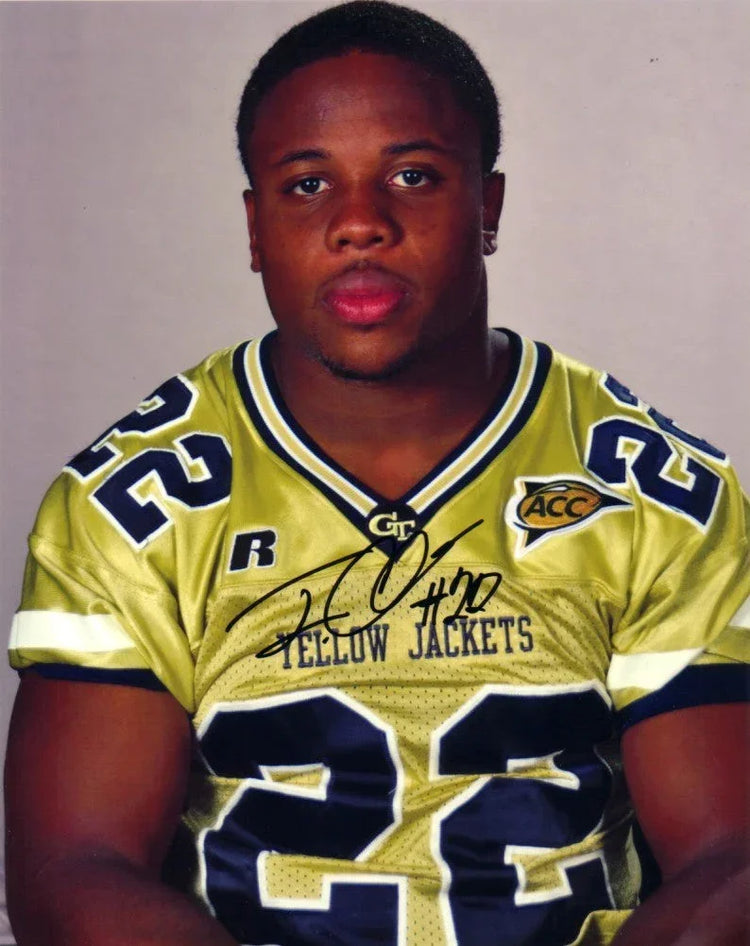 Tashard Choice autographed Georgia Tech 8x10 photo - AutographsForSale.com