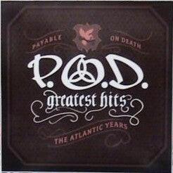 P.O.D. Greatest Hits album 4x4 decal or sticker - AutographsForSale.com