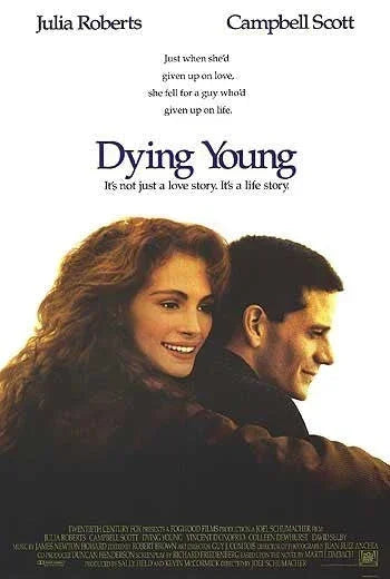 Dying Young full size 27x40 movie poster (Julia Roberts) - AutographsForSale.com