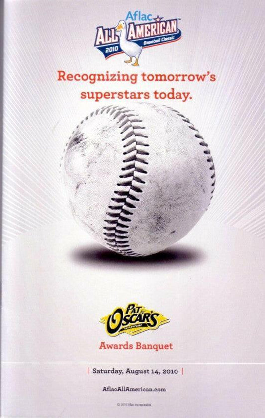 2010 AFLAC Awards Banquet program Daniel Norris Mint - AutographsForSale.com