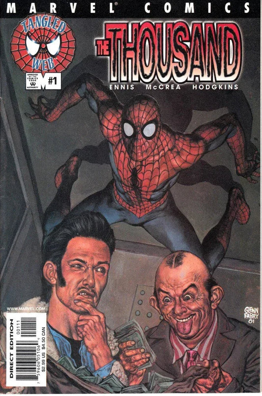 The Thousand 2001 Marvel comic book issue #1 Spider-Man - AutographsForSale.com