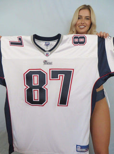 Rob Gronkowski Patriots 2010 ROOKIE Reebok game model jersey - AutographsForSale.com