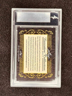 Dirk Nowitzki 2017 Leaf Masterpiece Cut Signature card 1/1 JSA Mavericks - AutographsForSale.com