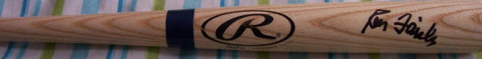 Ron Fairly signed Rawlings Big Stick mini baseball bat Dodgers Expos - AutographsForSale.com