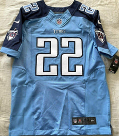 Derrick Henry Tennessee Titans 2016 ROOKIE Nike Elite game model jersey - AutographsForSale.com