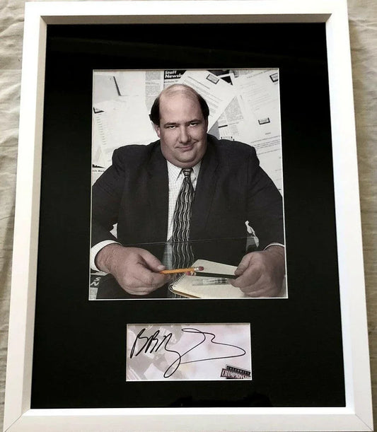 Brian Baumgartner autograph framed Office 8x10 Kevin Malone photo JSA - AutographsForSale.com
