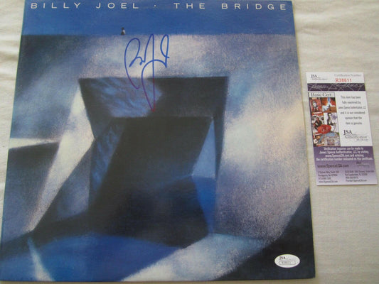 Billy Joel autographed The Bridge Record Album JSA - AutographsForSale.com