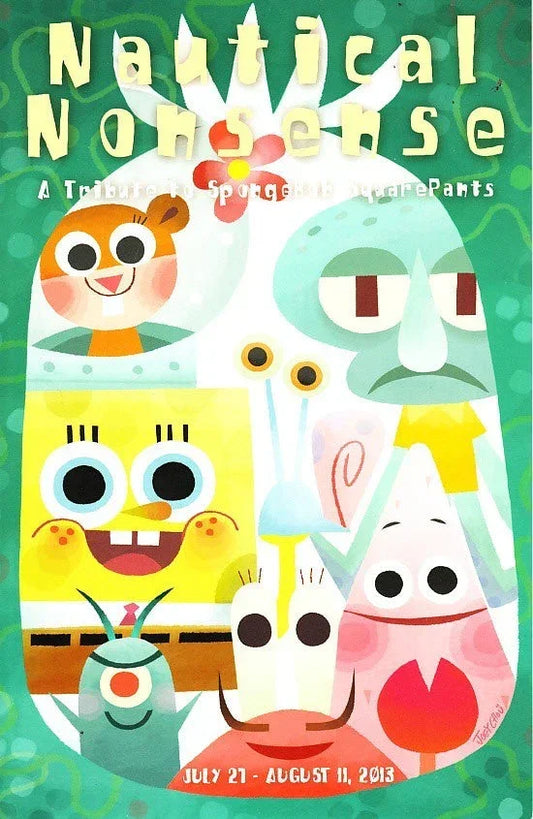 SpongeBob SquarePants Nautical Nonsense 2013 promo card - AutographsForSale.com