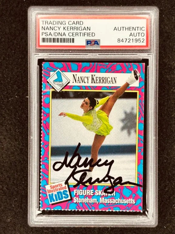 Nancy Kerrigan signed 1993 SI for Kids Skating RC PSA/DNA slab - AutographsForSale.com