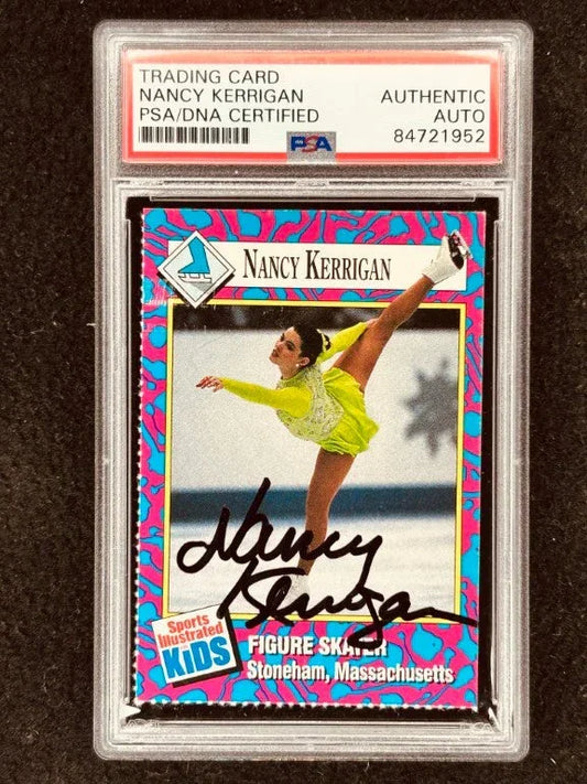 Nancy Kerrigan signed 1993 SI for Kids Skating RC PSA/DNA slab - AutographsForSale.com