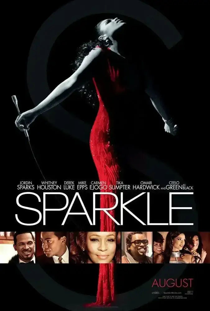 Sparkle mini 2012 movie poster (Whitney Houston & Jordin Sparks) - AutographsForSale.com