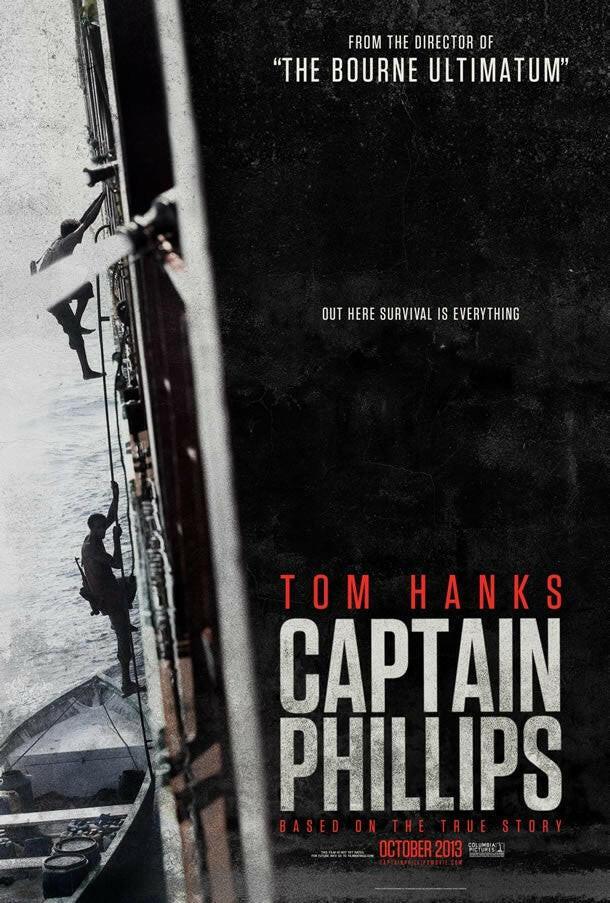 Captain Phillips mini 11x17 movie poster (Tom Hanks) - AutographsForSale.com