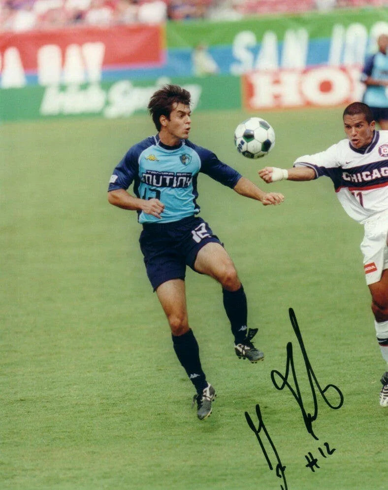 Giuseppe Galderisi signed MLS Tampa Bay Mutiny 8x10 photo - AutographsForSale.com