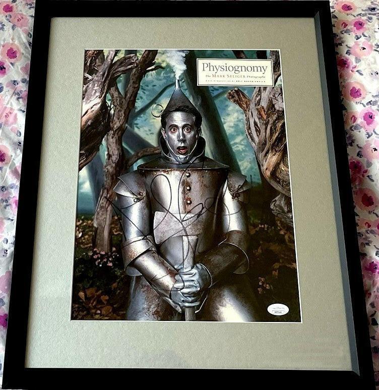 Jerry Seinfeld autographed Physiognomy book cover framed JSA - AutographsForSale.com