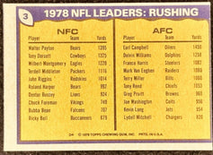 Earl Campbell signed Houston Oilers 1979 Topps 1978 NFL Rushing Leaders card - AutographsForSale.com