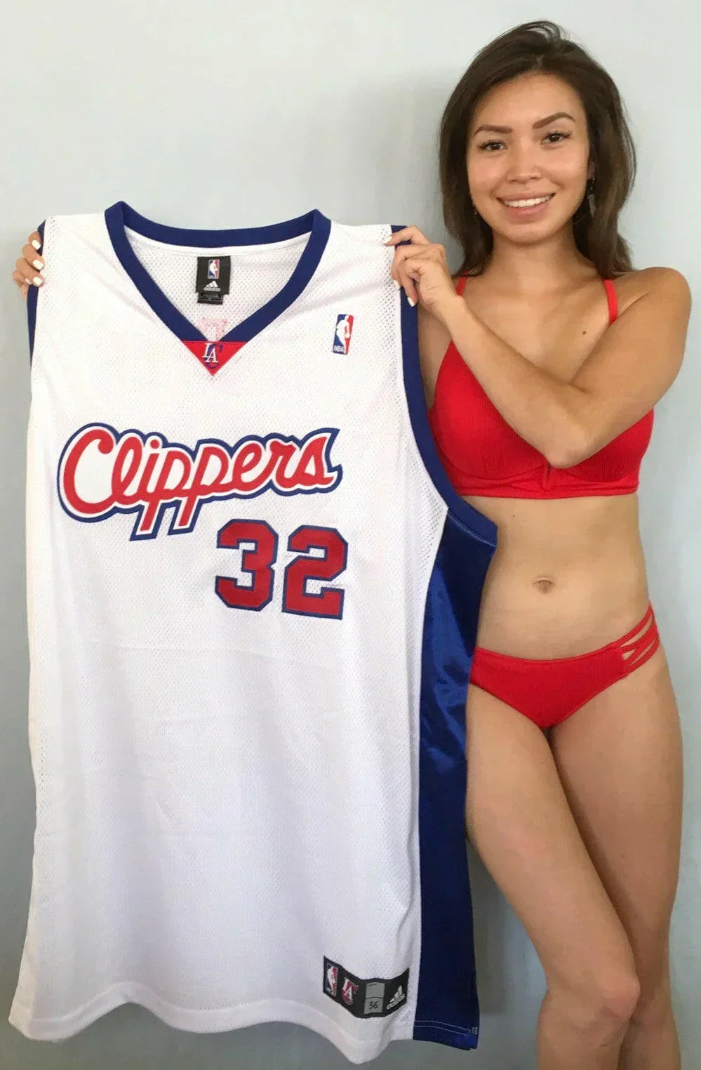 Blake Griffin LA Clippers Adidas 2009 10 Rookie game model jersey - AutographsForSale.com