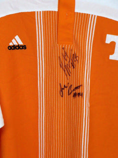 Rashad Moore Julian Battle autographed Tennessee Vols Adidas shirt - AutographsForSale.com