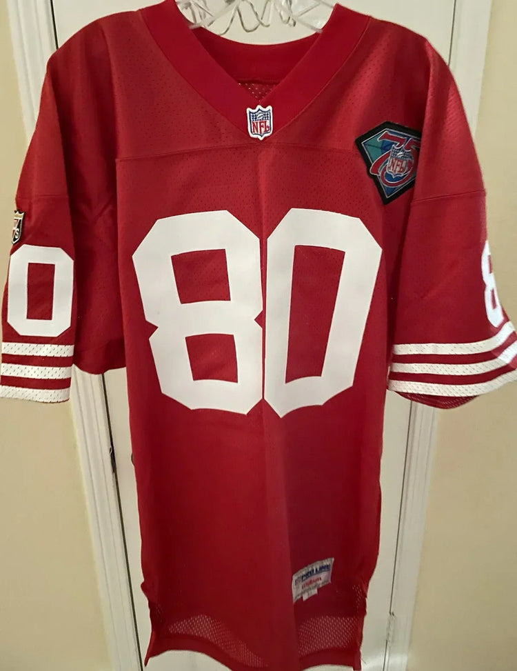 Jerry Rice signed SF 49ers 1994 Wilson game model jersey JSA - AutographsForSale.com