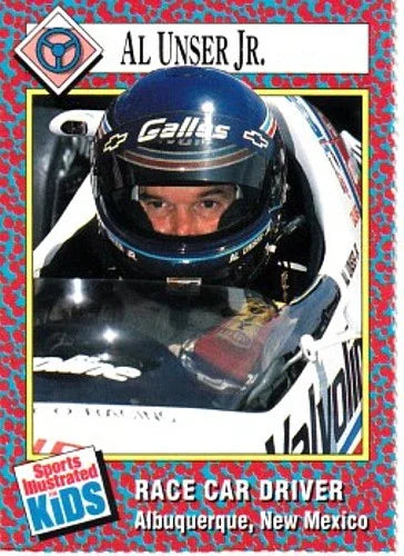 Al Unser Jr 1991 Sports Illustrated for Kids Racing card - AutographsForSale.com