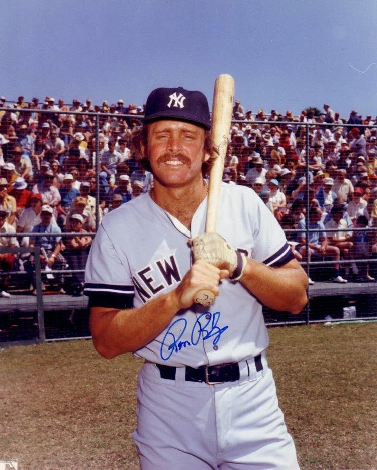 Ron Blomberg autographed New York Yankees 8x10 photo - AutographsForSale.com
