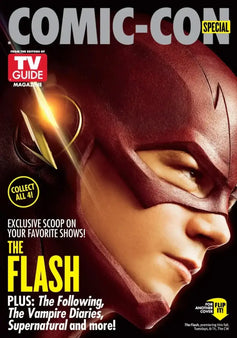 Arrow and The Flash 2014 Comic-Con TV Guide magazine Stephen Amell Grant Gustin - AutographsForSale.com