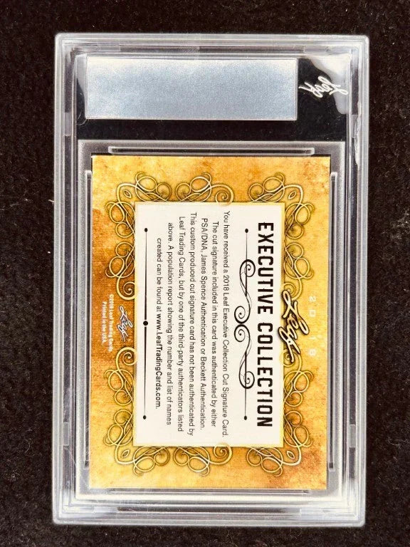 Tori Black 2018 Leaf Masterpiece Cut Signature certified signed card 1/1 JSA - AutographsForSale.com